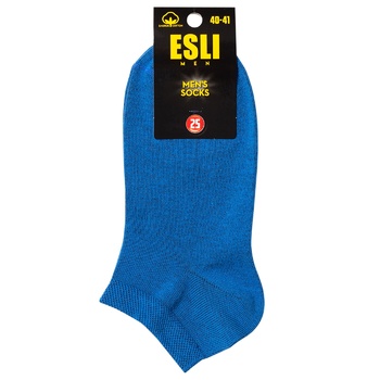 Шкарпетки чоловічі Esli E р.25 синій - купити, ціни на ULTRAMARKET - фото 1