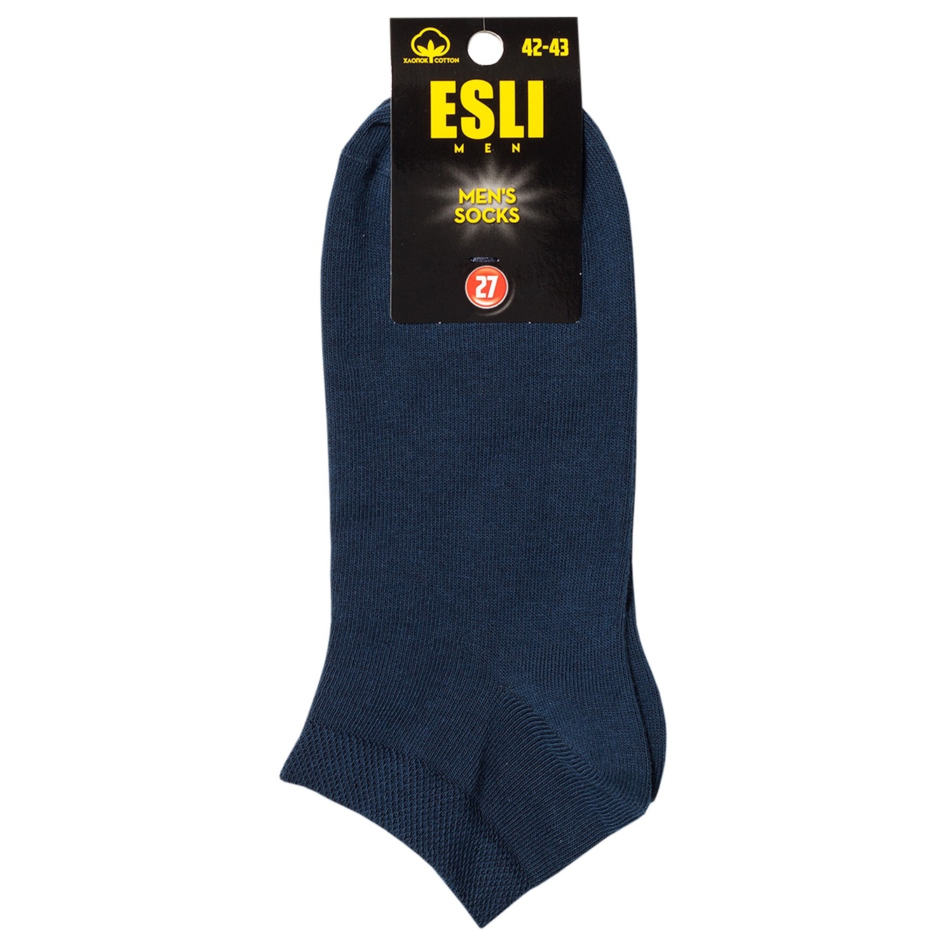 

Носки мужские Esli E р.25 темно-синий