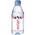 Evian Non-Carbonated Mineral Water 0.33l