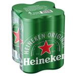 Heineken Light Beer 5% 4pcs*0.5l
