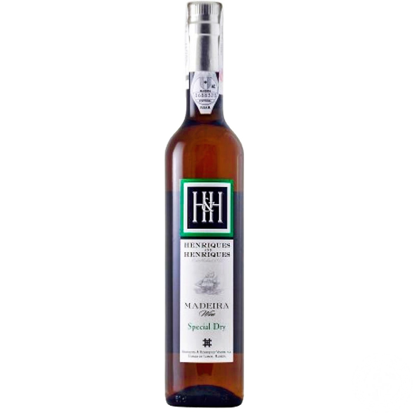 

Вино Henriques & Henriques Madeira белое сухое 19% 0,5л