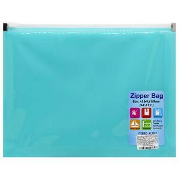 Папка Klerk на молнии 24*19см KL2577 - купить, цены на За Раз - фото 2