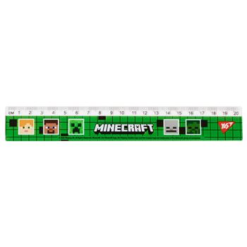Лінійка Yes Minecraft 20см зелений - купити, ціни на NOVUS - фото 2