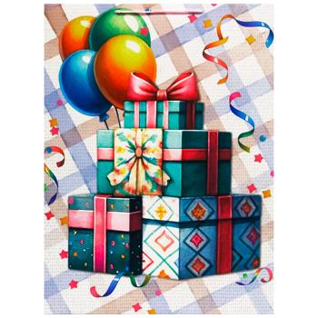 Подарунковий пакет Happycom Максі 42*53*16см - купить, цены на МегаМаркет - фото 4