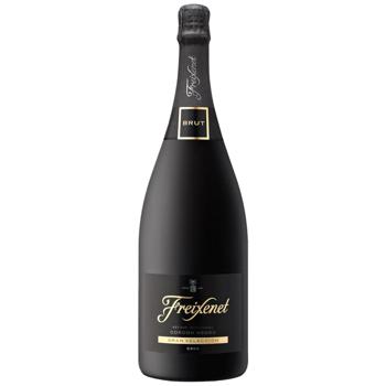 Вино игристое Freixenet Cava Cordon Negro белое брют 11,5% 1,5л - купить, цены на Эпицентр FOOD - фото 1