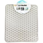 Килимок для раковини прозоро-сірий 26,5*31,5см