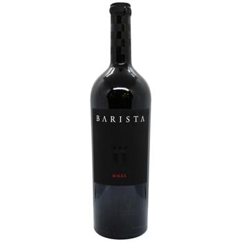 Barista Black Pinotage Red Dry Wine 13.5% 0.75l - buy, prices for MegaMarket - photo 1