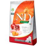 Корм сухой Farmina N&D Pumpkin с курицей, тыквой и гранатом для щенков средних и больших пород 2,5кг