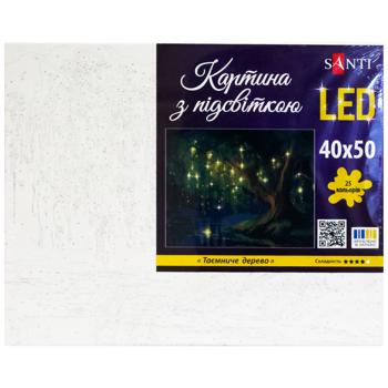 Картина за номерами Santi LED з підсвіткою 40х50см - купити, ціни на METRO - фото 5
