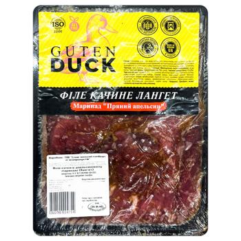 Филе утки Guten Duck Лангет в апельсиновом маринаде замороженное