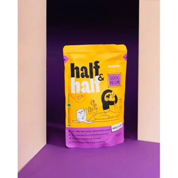 Half&Half Wet Food with Duck for Adult Cats 100g - buy, prices for COSMOS - photo 2