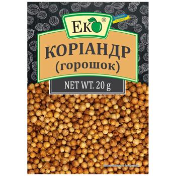Коріандр Еко горошок 20г - купити, ціни на NOVUS - фото 1