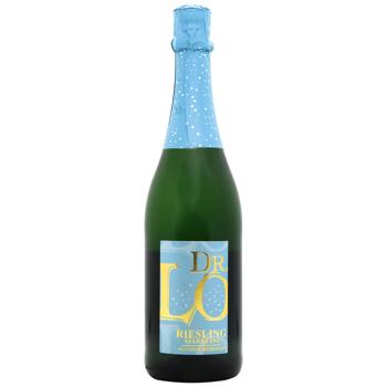 Вино ігристе Dr. Lo Riesling напівсолодке біле безалкогольне 0,5% 0,75л - купити, ціни на МегаМаркет - фото 1