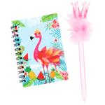 Блокнот Centrum Flamingo в лінію, 12х8 см, 60 аркушів