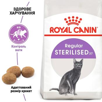 Royal Canin Sterilised 37 Dry Food for Sterilized Cats 3.2kg+800g - buy, prices for - photo 2