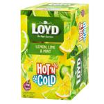 Чай фруктово-трав'яний Loyd Hot'N Cold М'ята-лимон-лайм 2г*15шт