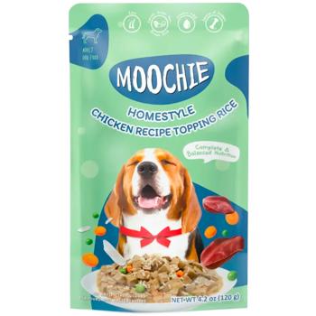Moochie Homestyle Wet Food with Chicken and Rice for Dogs 120g - buy, prices for MasterZoo - photo 1