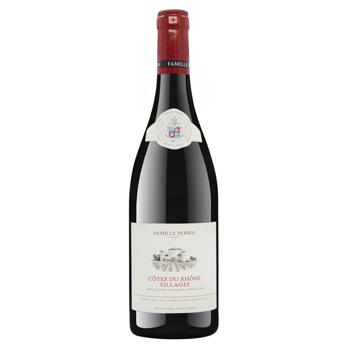 Perrin Cotes du Rhone Villages Dry Red Wine 14.5% 0.75l