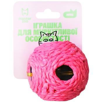 Іграшка для котів Pet Fun М'ячик з дзвіночком 6,5см колір в асортименті - купити, ціни на MasterZoo - фото 4