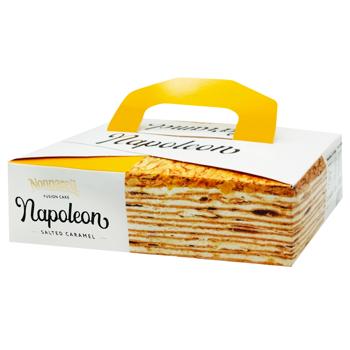 Nonpareil Picher Salted Caramel Napoleon Cake 450g - buy, prices for MegaMarket - photo 1