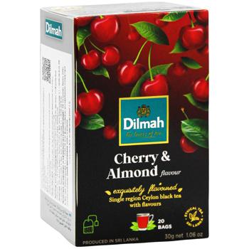 Чай чорний Dilmah вишня та мигдаль 1,5г*20шт - купити, ціни на Епіцентр FOOD - фото 3