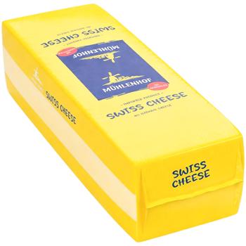 Сир Muhlenhof Швейцарський 45% блок - купити, ціни на Auchan - фото 1