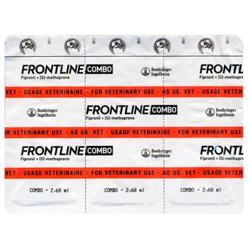 Boehringer Ingelheim Frontline Combo Drops on the Withers for Dogs from 20 to 40kg Against External Parasites 3 pipettes - buy, prices for MasterZoo - photo 3