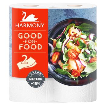 Harmony 2-Ply Paper Towels 2pcs