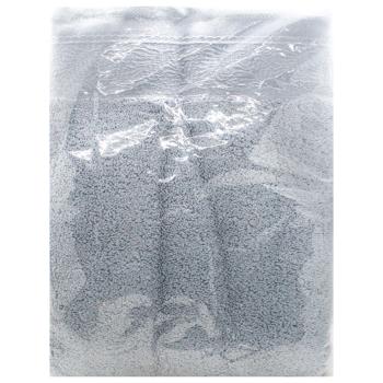 Рушник Dina.Me махровий сіро-блакитний 70*140см 550 г/м2 - купити, ціни на КОСМОС - фото 1