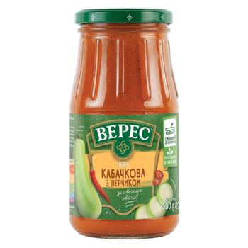 Veres  Zucchini Caviar with Pepper 440g - buy, prices for NOVUS - photo 1