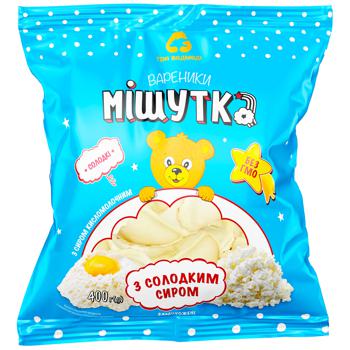 Вареники Мишутка со сладким сыром 400г - купить, цены на КОСМОС - фото 1