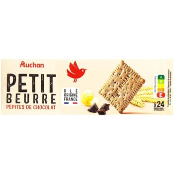 Auchan Cookies with Chocolate Butter 200g - buy, prices for COSMOS - photo 3