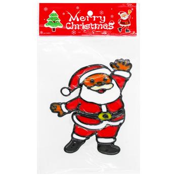 Наклейки новогодние силиконовые 15*20см - купить, цены на КОСМОС - фото 4