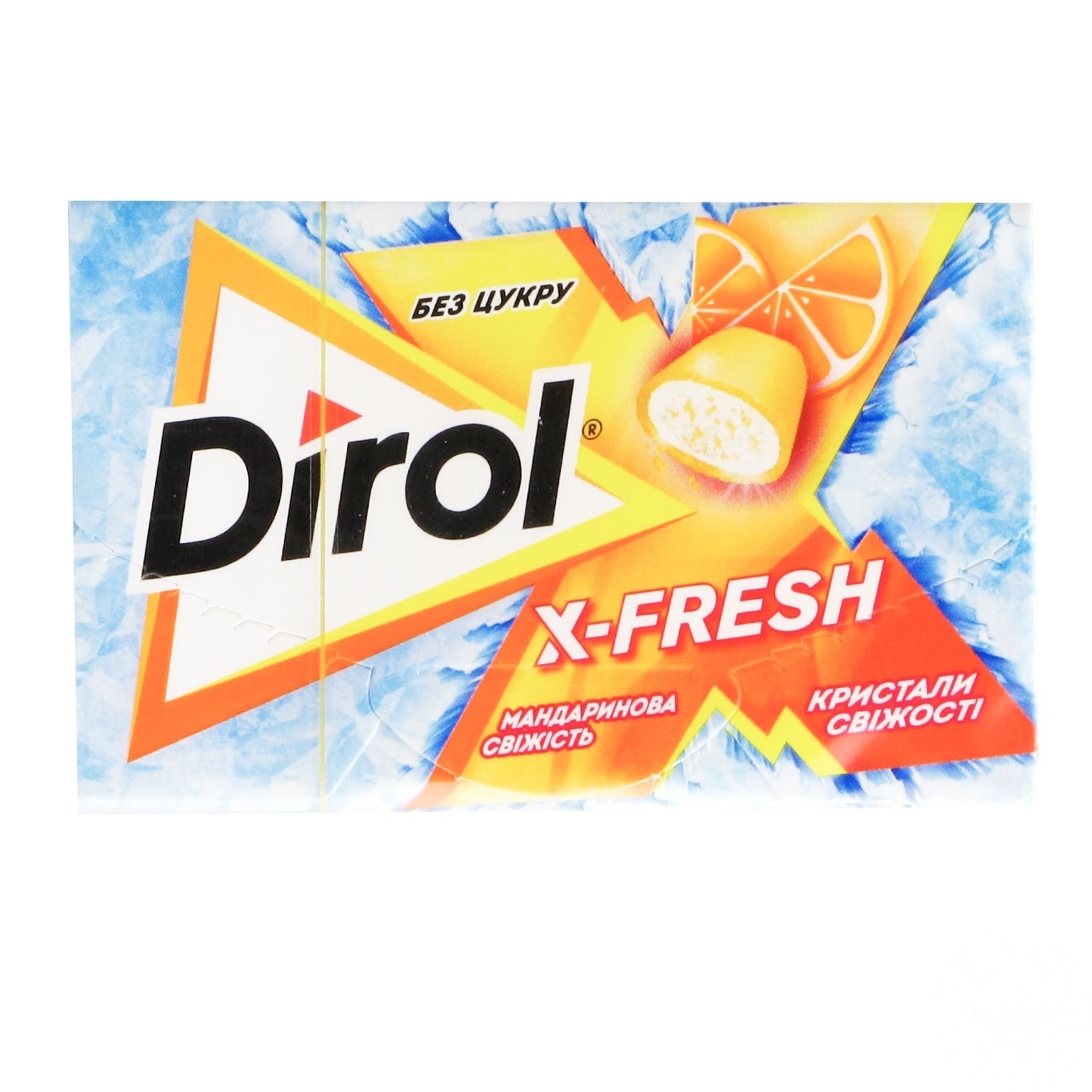 

Жевательная резинка Dirol X-fresh мандариновая свежесть 18г