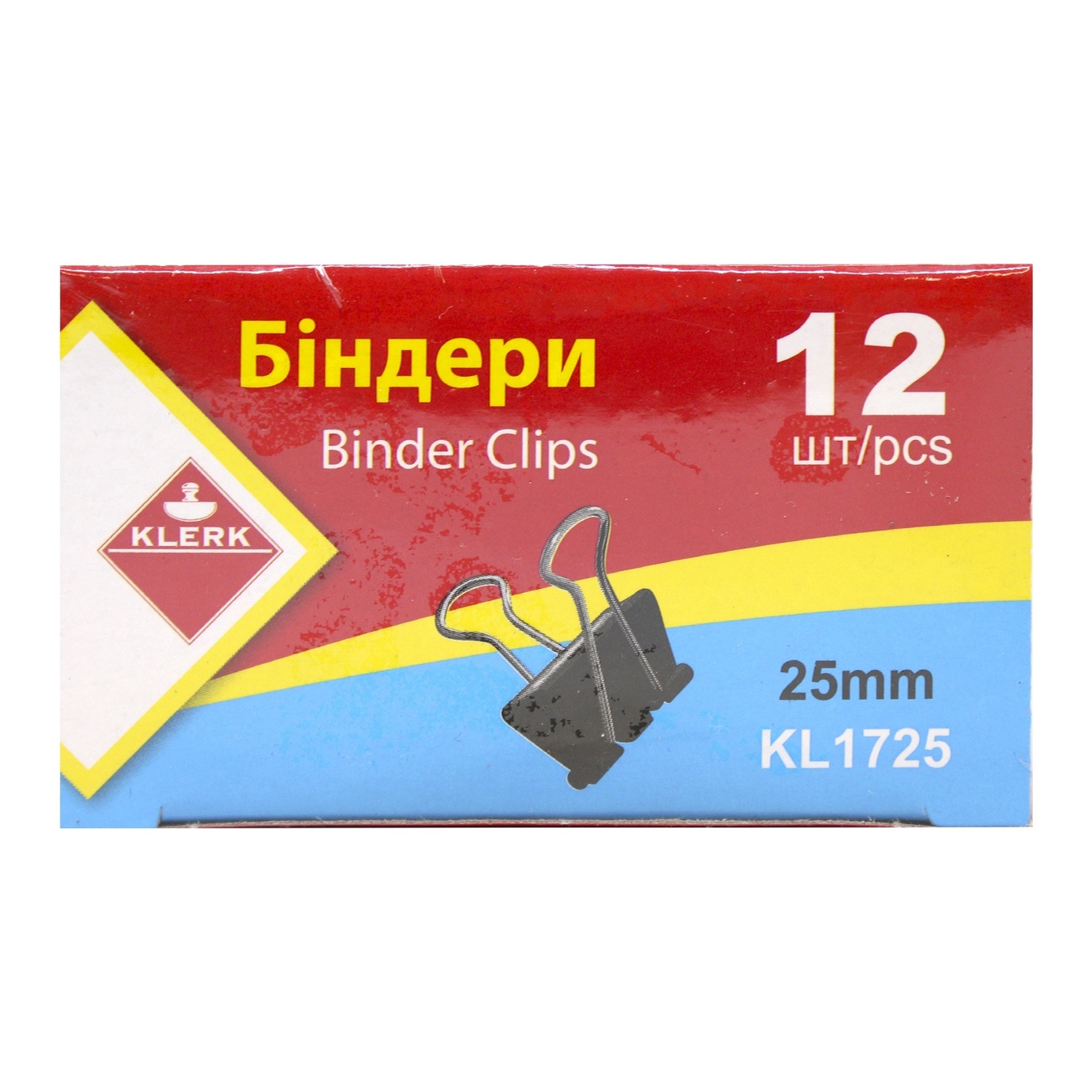 

Биндеры Klerk №25 12шт