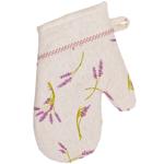 Provence Lavender Blossoms Oven Glove 30x18cm
