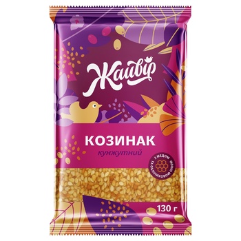 Zhayvir with honey sesame brittle 130g - buy, prices for MegaMarket - photo 1