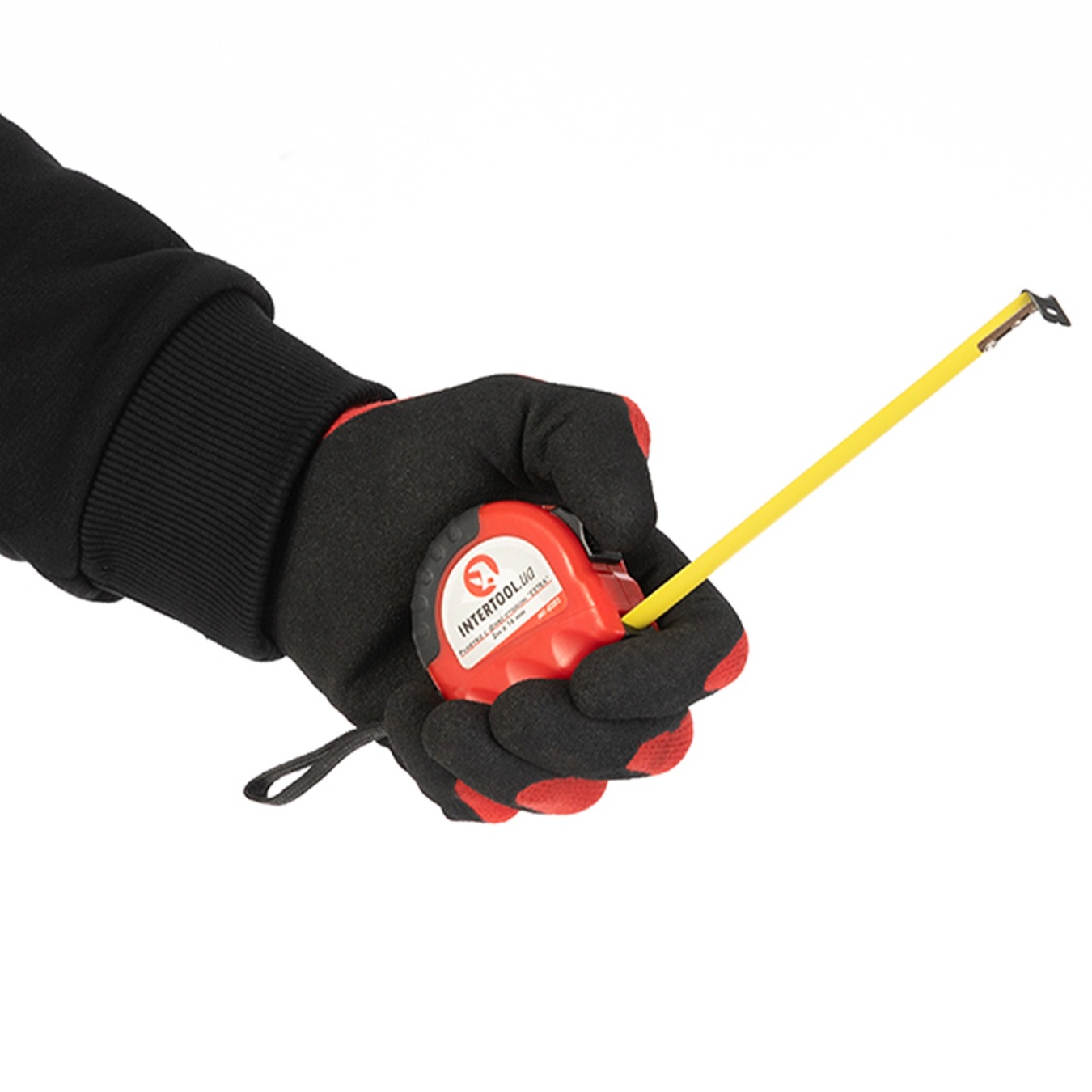 

Рулетка InterTool Extra c фиксатором 16мм 2м MT-0202