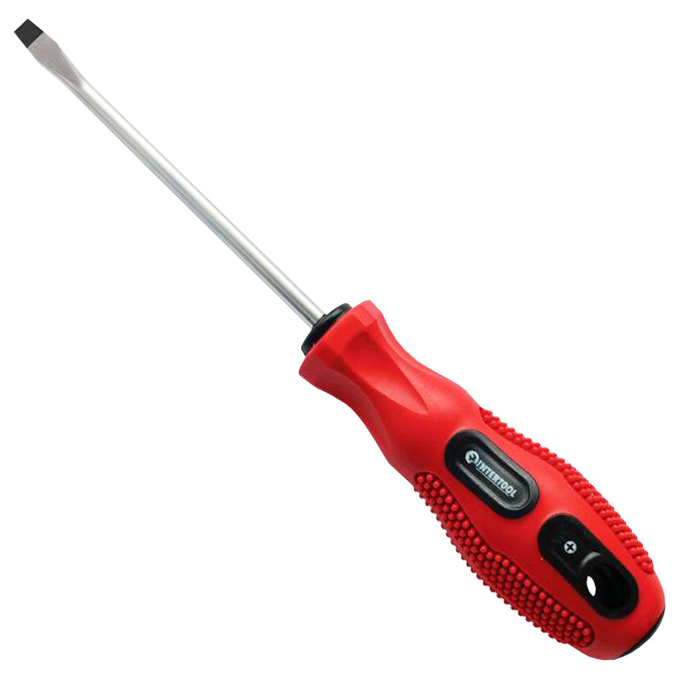

Отвертка Intertool шлицевая SL 3х125мм