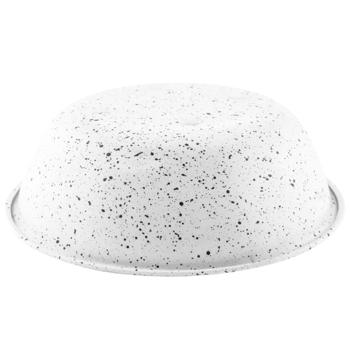Arjan Impex Premium Ribbed Speckle Metal Bowl 470ml White - buy, prices for MasterZoo - photo 4