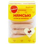 Сосиски Глобино Нямські з індичатиною вищий сорт 275г