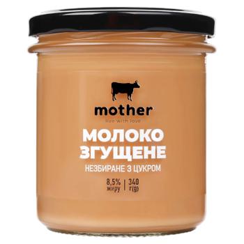 Молоко згущене 8,5% ТМ "Mother" 340г - купить, цены на Grono - фото 1