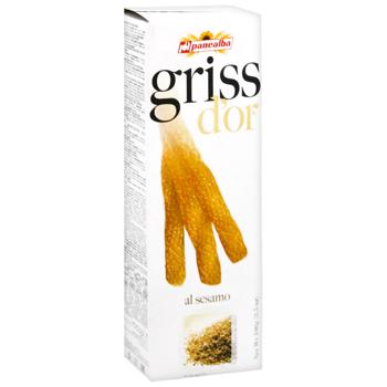 Гриссини Panealba Griss D'Or с кунжутом 100г - купить, цены на КОСМОС - фото 2