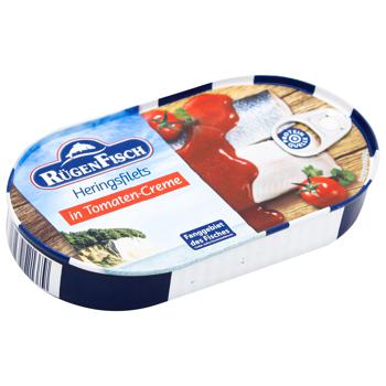 Rügen Fisch Herring Fillet in Tomato Sauce 200g - buy, prices for - photo 3