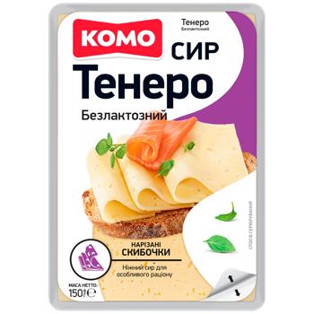 Сир Комо Тенеро безлактозний нарізаний 50% 150г - купити, ціни на Епіцентр FOOD - фото 1