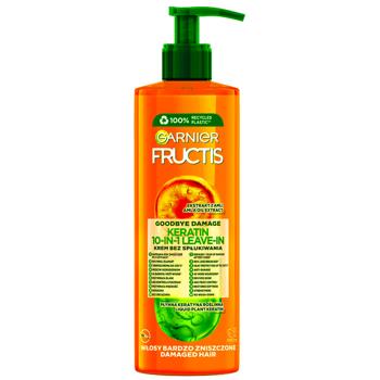 Средство для волос Garnier Fructis Гудбай секущиеся кончики комплексный 10в1 400мл