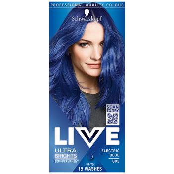 Live 95 Electric Blue Hair Dye - buy, prices for Ideal - photo 1