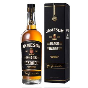 Виски Jameson Black Barrel 40% 0,7л - купить, цены на МегаМаркет - фото 1