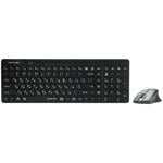 A4Tech Fstyler FG2400 Air Black Keyboard + Mouse Wireless Set