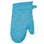 Provence Chenilla Turquoise Mitten